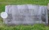 Beulah Towler (White) and Last Husband Headstone