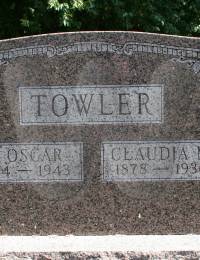 William Oscar Towler Headstone