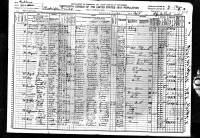 1910 Us Census Adam Hoffman and Family