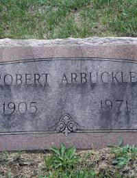 Robert Arbuckle Footstone